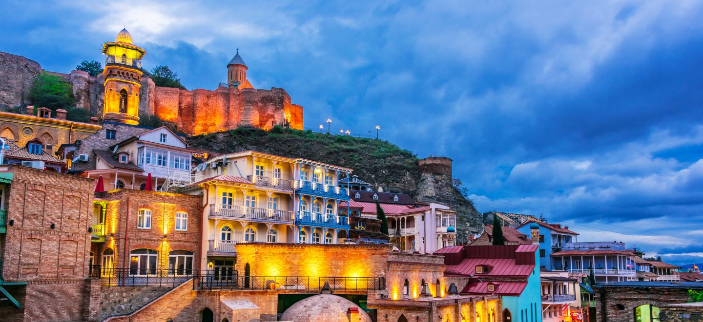 Tbilisi At Night