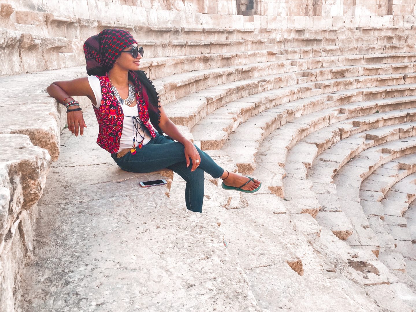 Amphitheatre at Jerash in Jordan