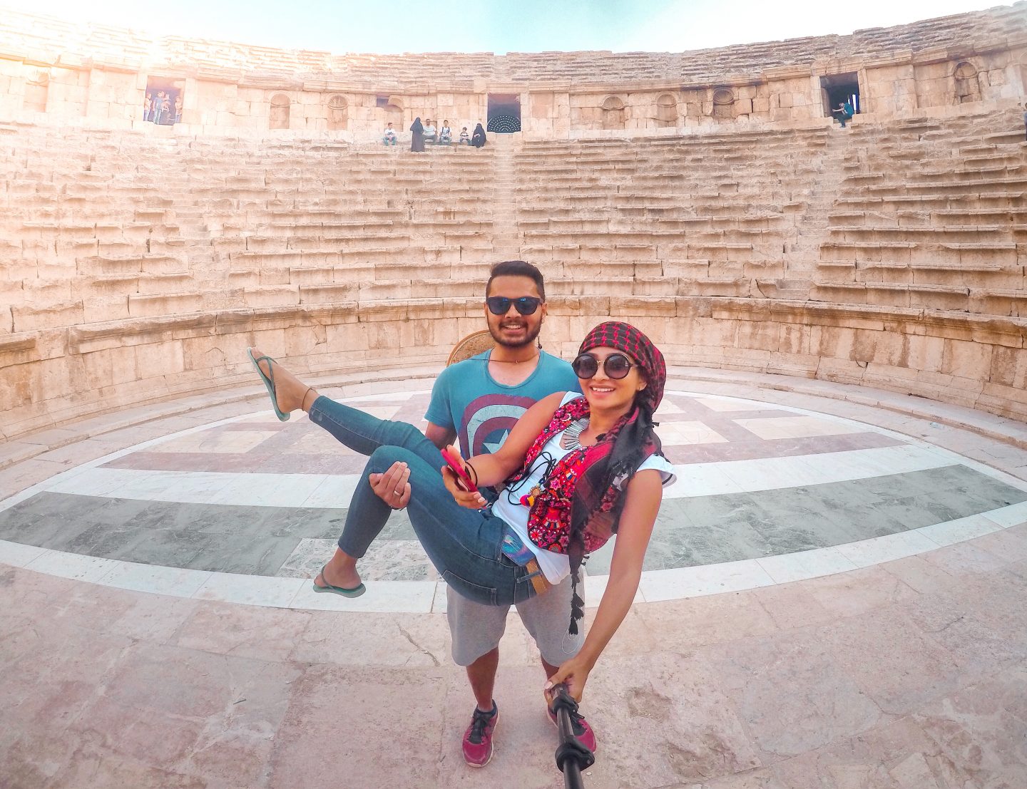  Amphitheatre at Jerash in Jordan