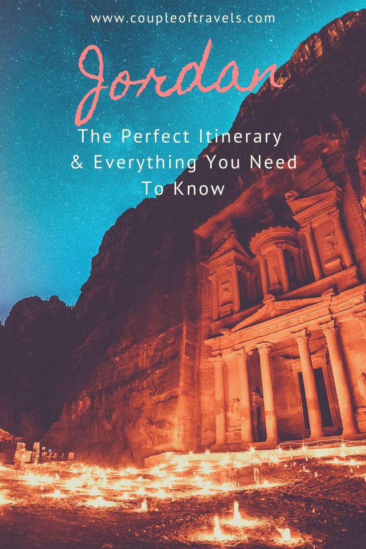 Visit Jordan: Article cover photo of Petra by night