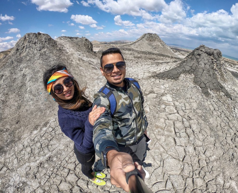 Mud Volcanoes in Gobustan, Azerbaijan