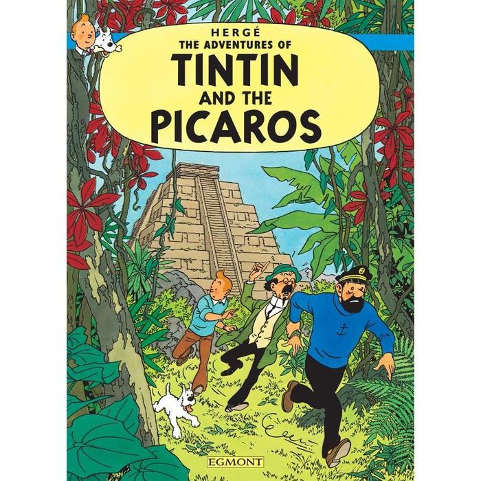 Tintin and the Picaros comic book cover