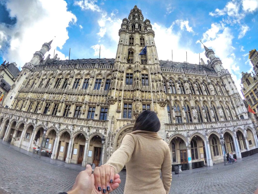 24 hours In Brussels:GoPro Shot of Grand Place Brussels