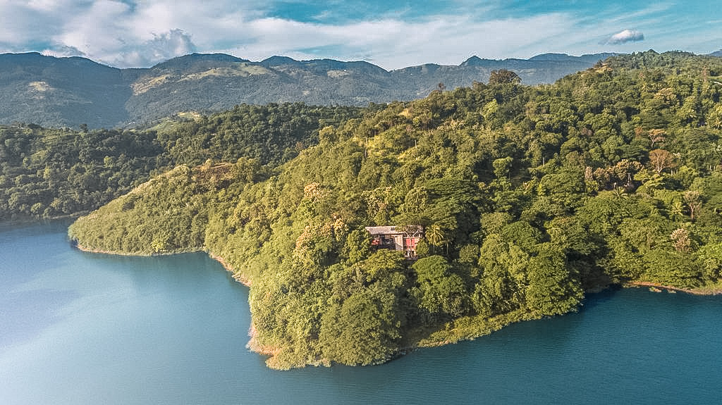 Aerial Shot Of The Hermitage Kandy