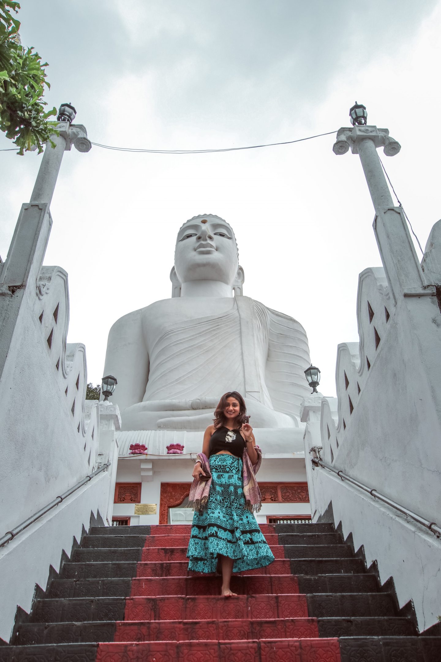 Bahiravokanda Vihara Buddha Statue In Kandy