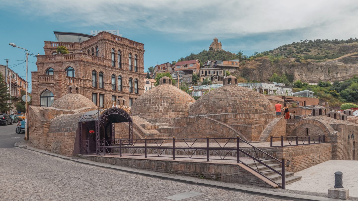 Abanotubani-The sulphur bath district of Georgia