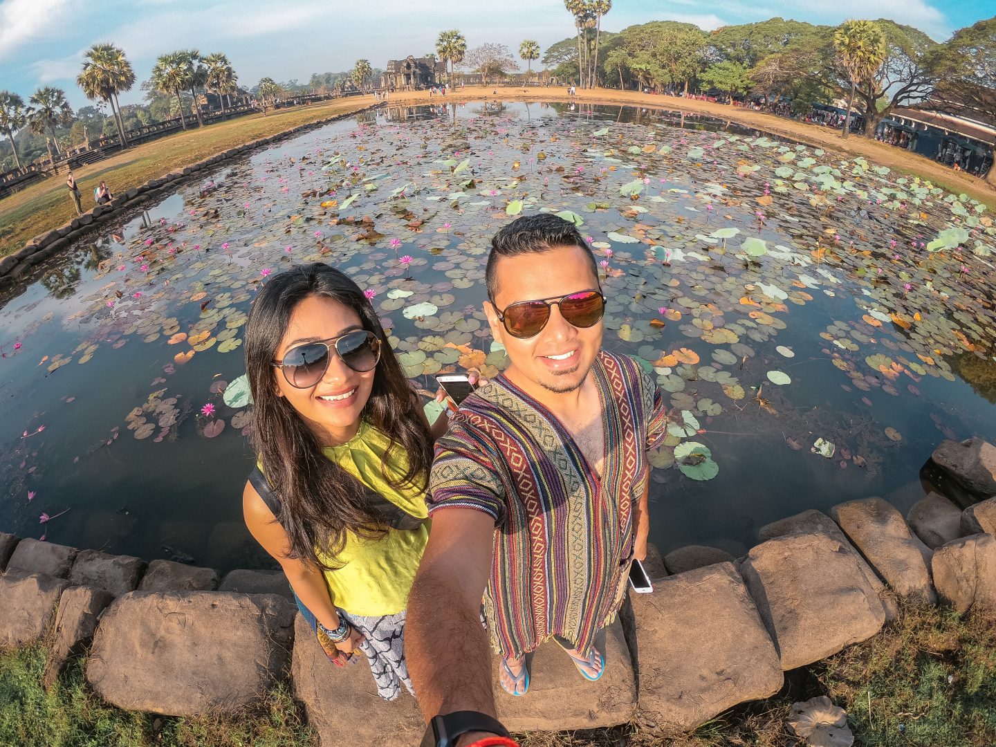 The Lily pond at Angkor