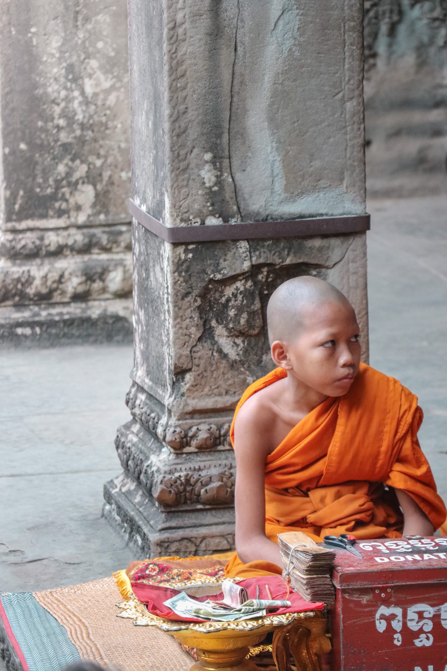 Inside Angkor Wat