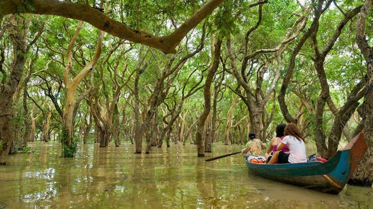 The floating villages of Siem Reap