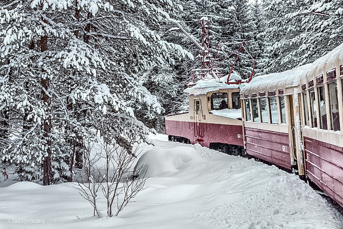 The traditional train of Georgia