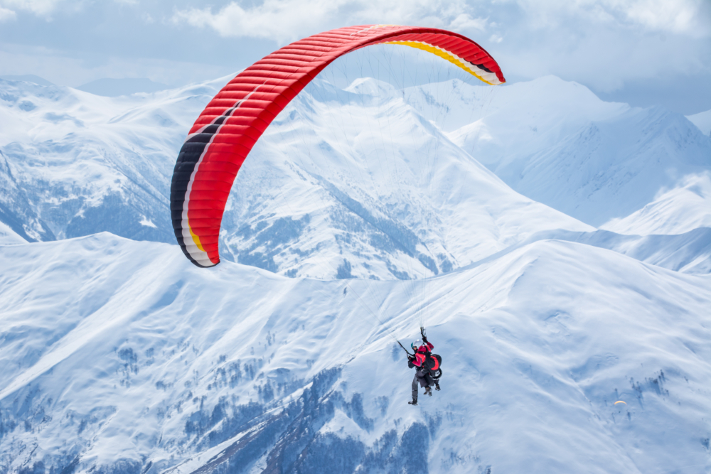 Tandem Paragliding In Georgia