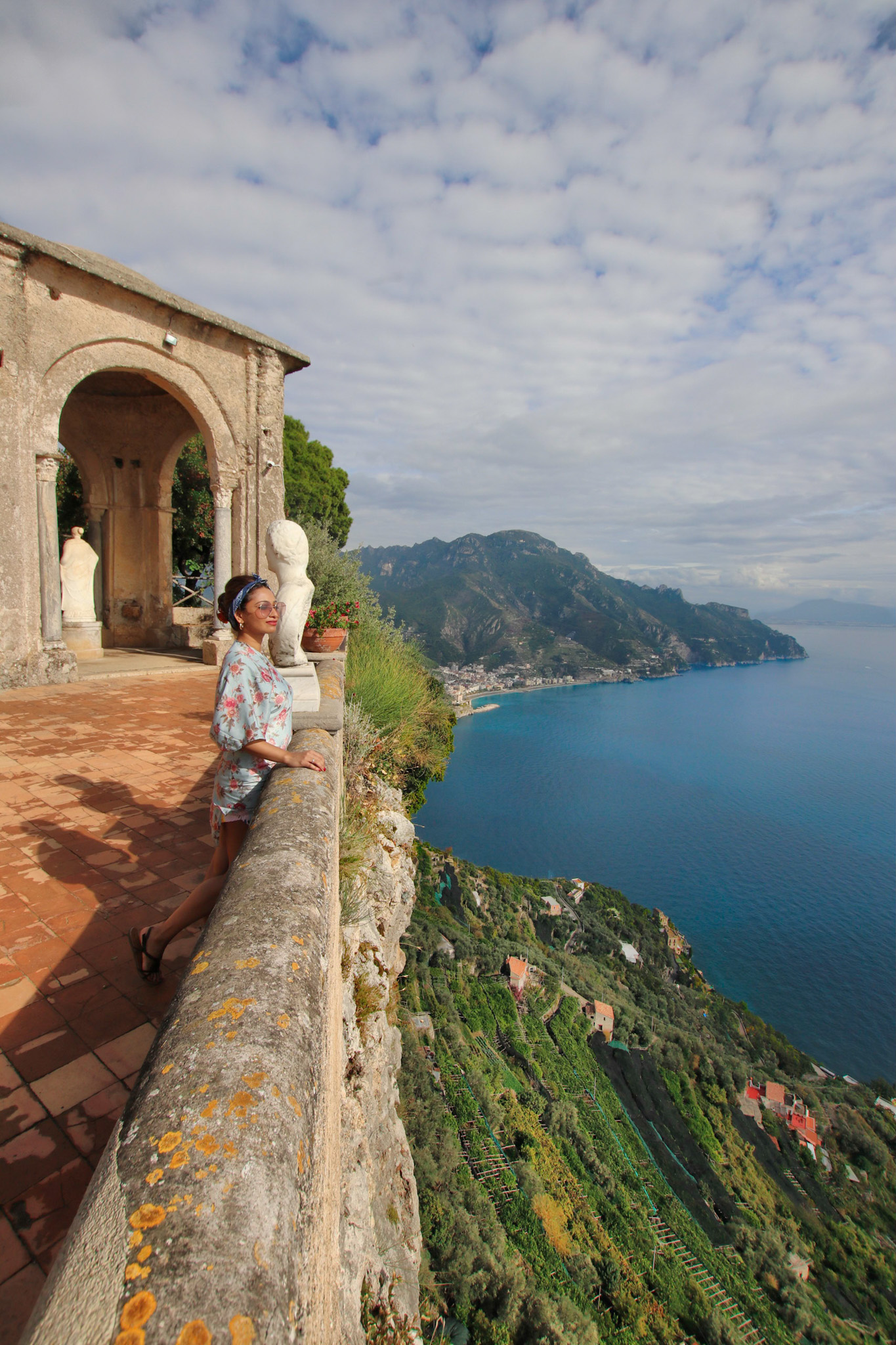 At the Terrace Of Infinity-Ravello Italy